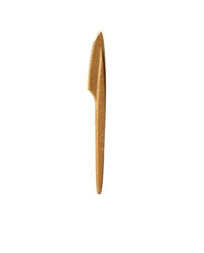 Lebomló kés barna CPLA 18cm (50db)