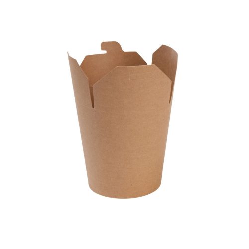 Asia BOX tésztás (750ml) barna (50db)26oz