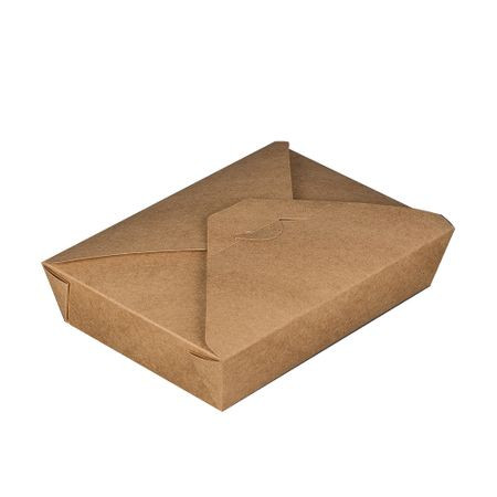 1200 ml papír tésztás doboz barna (50db)