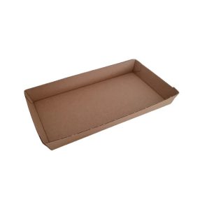 Ragasztott streetfood tálca 26x16cm 