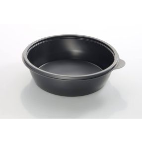 Mosható PP kerek tál 375ml 13cm 50db