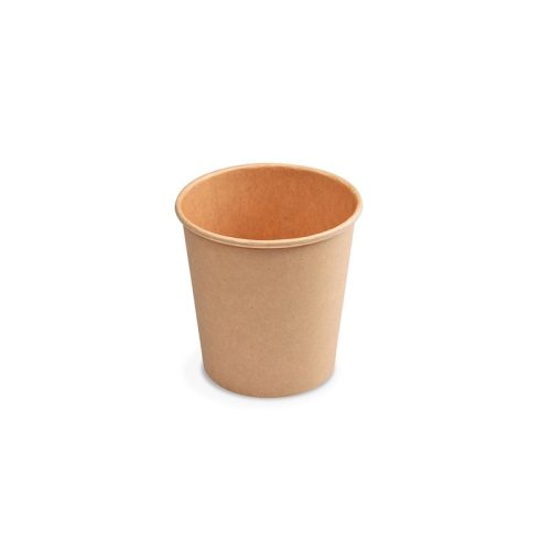  Barna papírpohár kraft 110ml (4oz.) (100db/cs) (62mm)