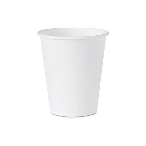 Papírpohár 420ml fehér (12oz) (50/cs.)(90mm)