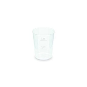 4cl snaps feles pohár prem. átlátszó (50db)