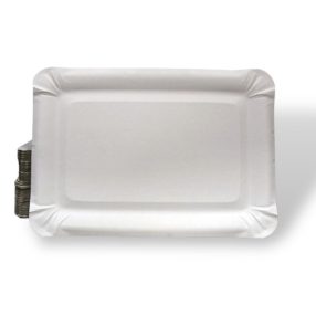 Barna papírtálca 10x16cm (250db) kicsi