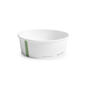 Bio lebomló papír salátás tál 1000ml vegware (50db)