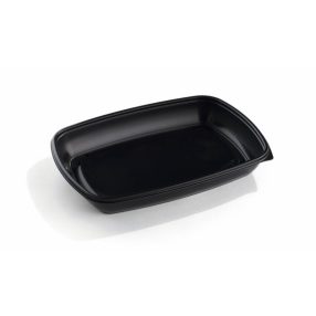 Mosható PP szögletes tál 1350ml 28x20cm (50db/cs)hot71146